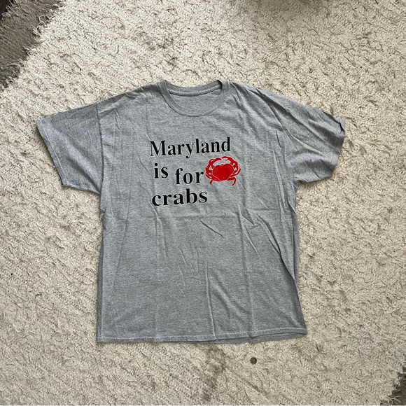 Maryland is for crabs graphic tee - Picture 1 of 4